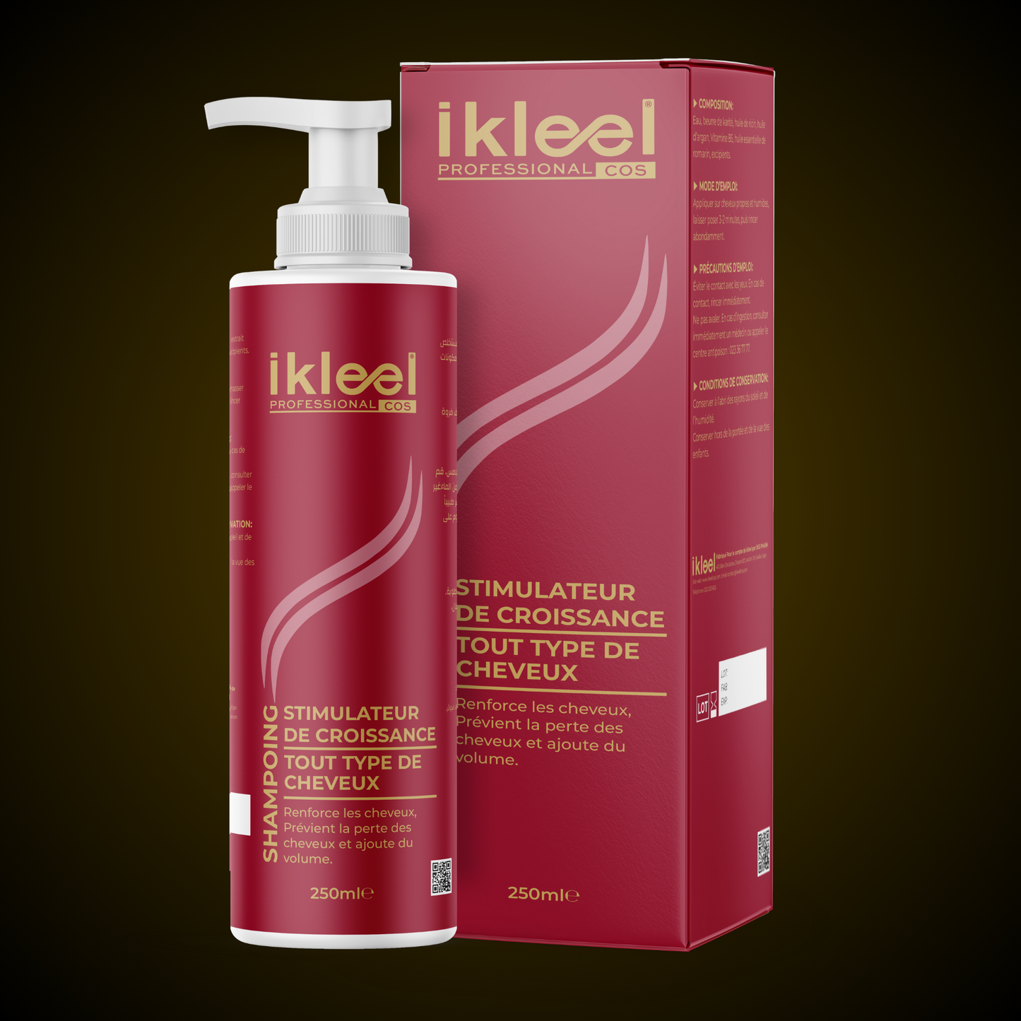 Shampoing Booster de Croissance – Des cheveux plus longs, plus forts, plus vite