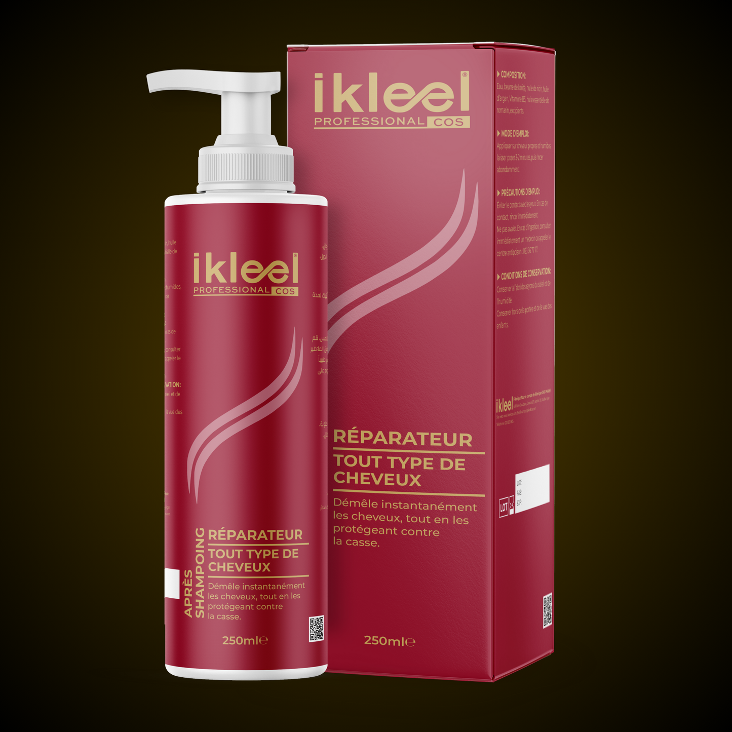 Après-Shampoing Réparateur & Booster de Croissance