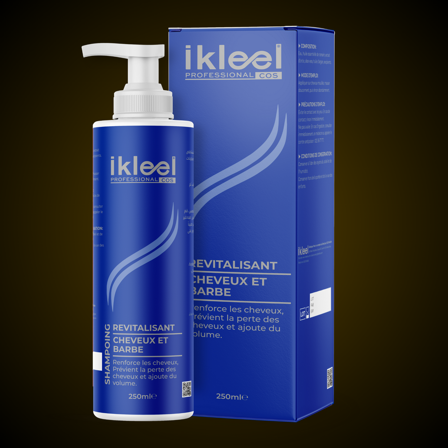 Shampoing Anti-Chute & Croissance Intense Cheveux et Barbe