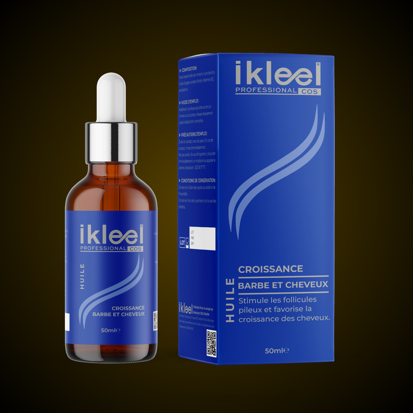 Serum Croissance Barbe et Cheveux