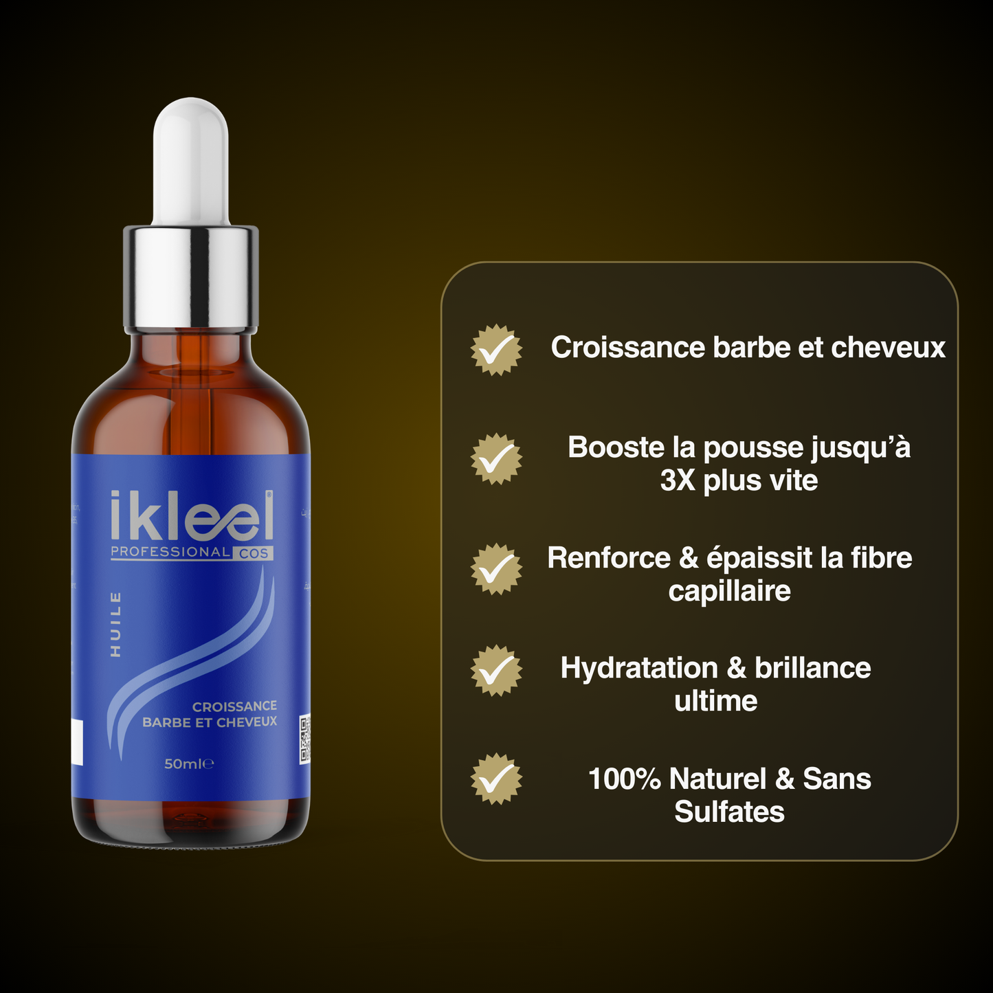 Serum Croissance Barbe et Cheveux